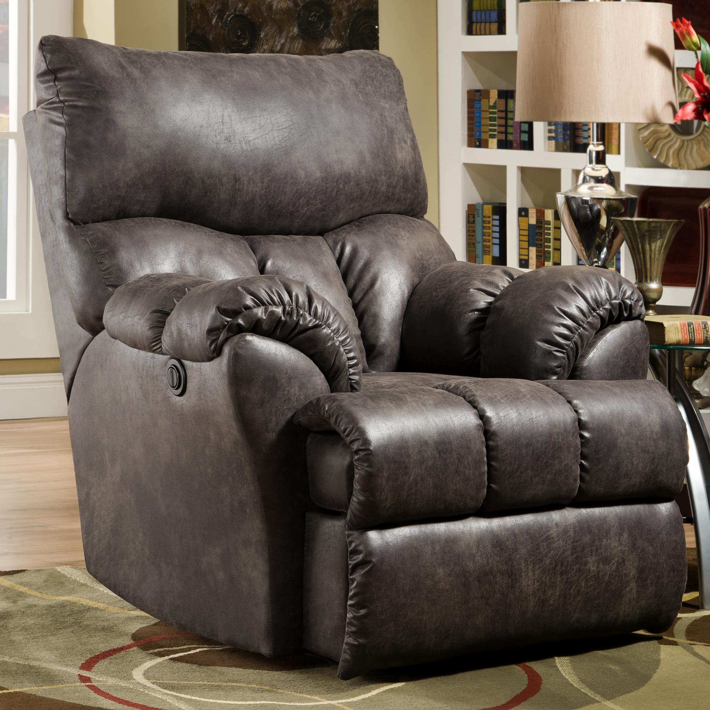 Southern Motion ReFueler Power Wall Hugger Recliner with Casual Furniture Style Fashion